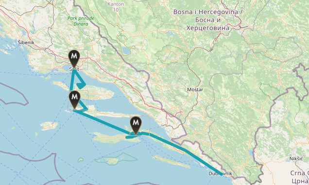 Split – Dubrovnik – France & Scotland Tours